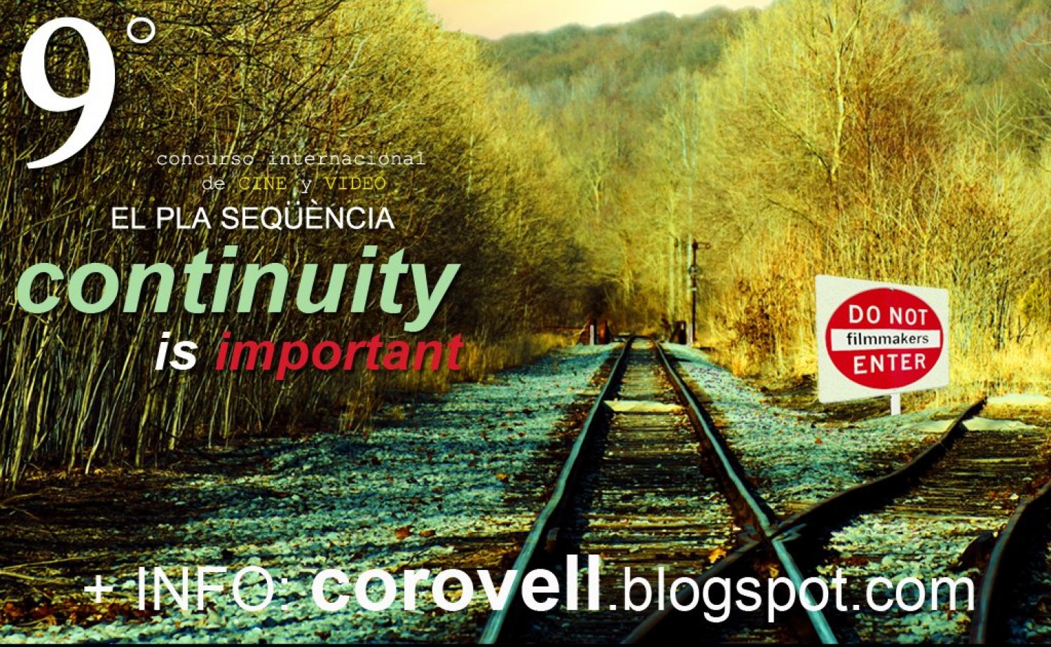 Banner Concurso internacional de cine y vídeo `El Pla Seqüència´ de Coro Vell SCV
