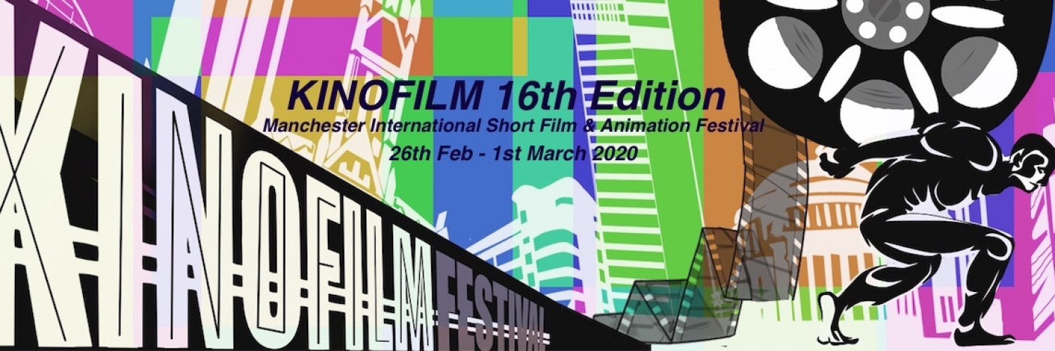 Banner KINOFILM, Manchester International Short Film & Animation Festival