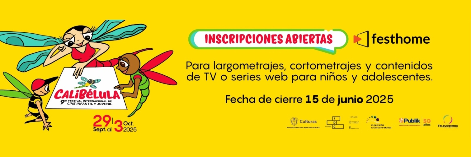 Banner Festival Internacional De Cine Infantil Y Juvenil, Calibélula
