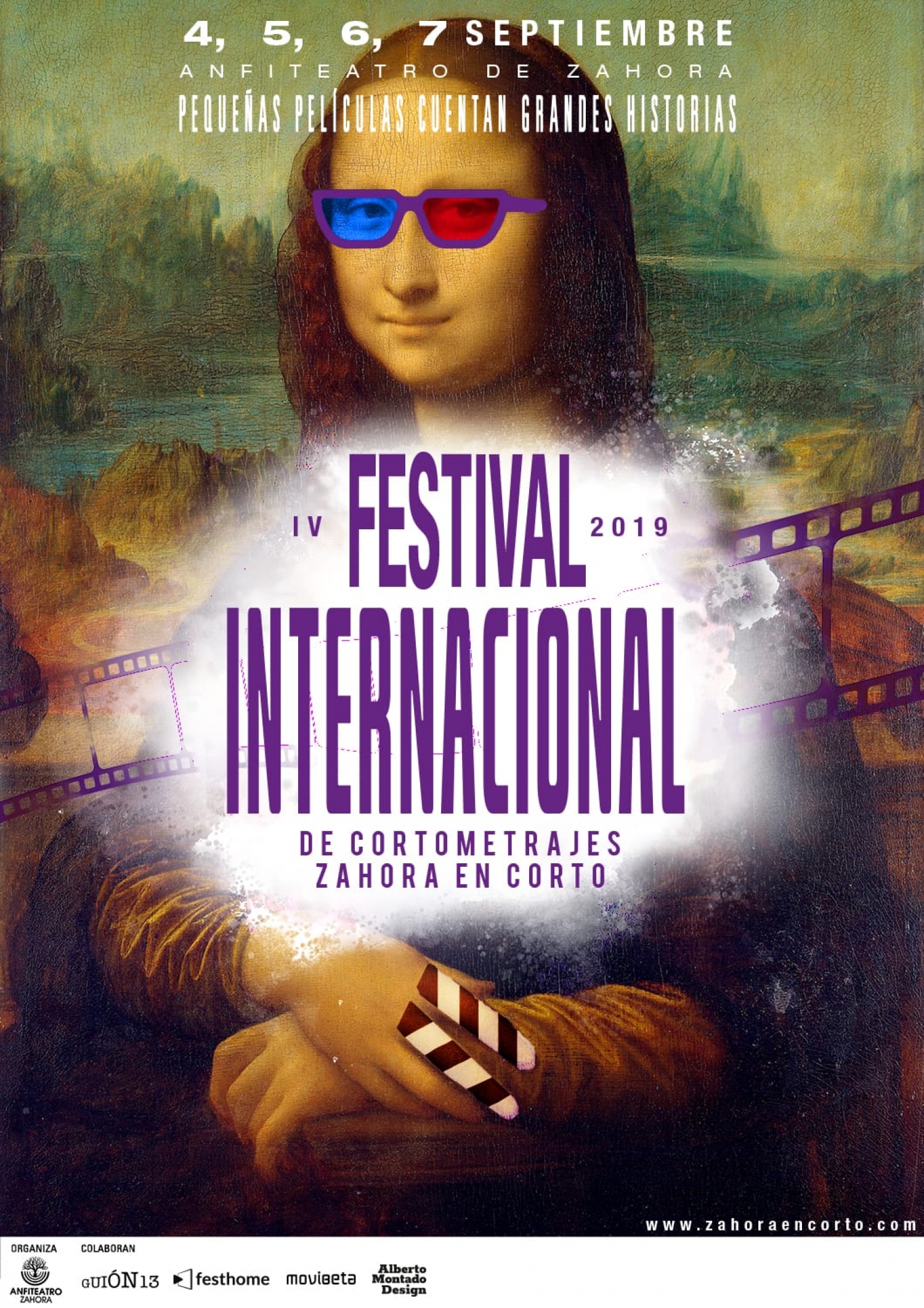 Banner Festival Internacional de Cortometrajes Zahora en Corto