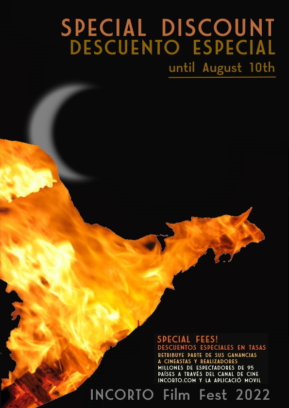 Promotional card of INCORTO Film Festival - 8th Edition