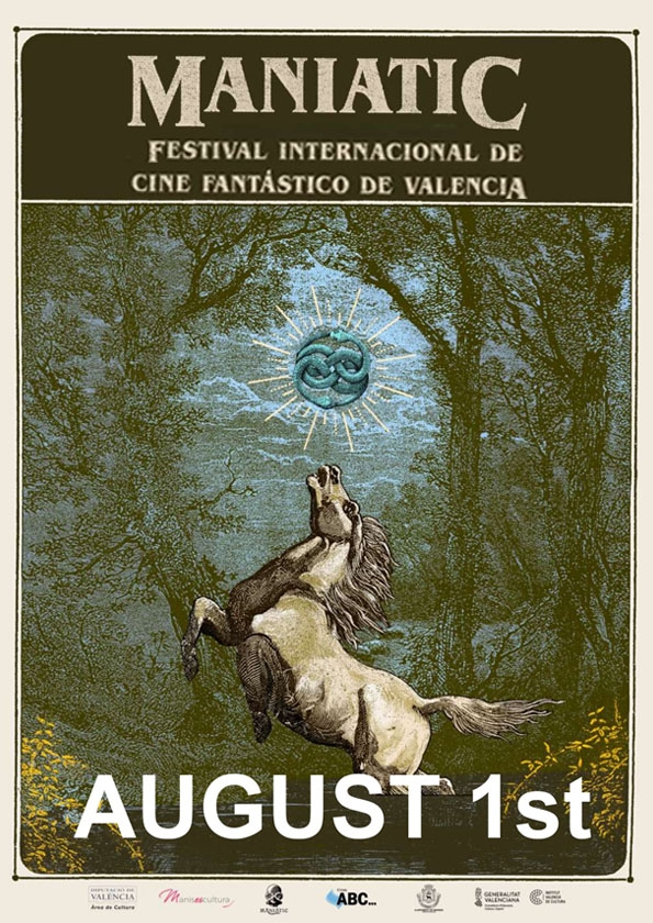 Promotional card of Maniatic, Festival Internacional De Cine Fantástico De Valencia