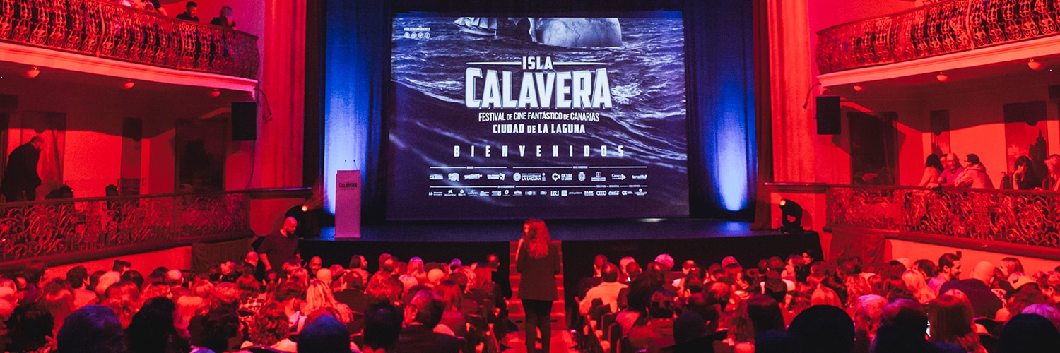 Banner Isla Calavera · Festival De Cine Fantástico De Canarias Ciudad de La Laguna