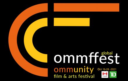 Logo of Commffest global community film festival