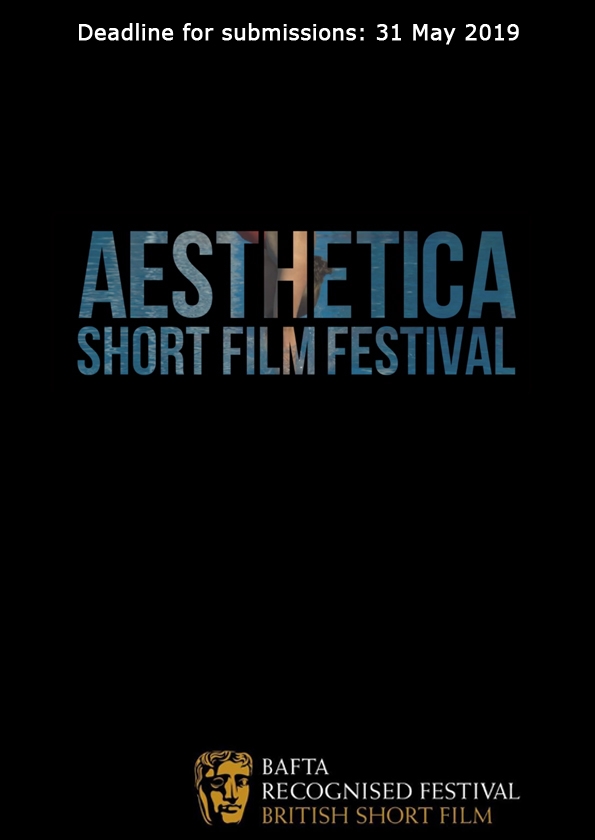 Promotional card of Aesthetica Film Festival
