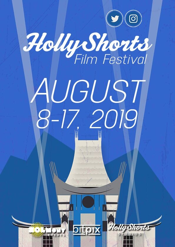 Promotional card of HollyShorts Film Festival