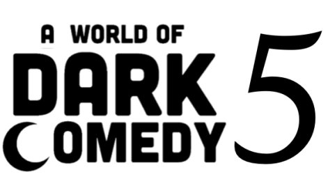 Logo of Over The Fence Comedy Film Festival & A World of Dark Comedy.