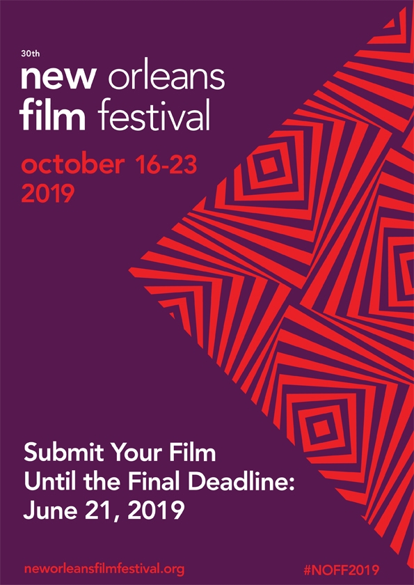 Promotional card of New Orleans Film Festival