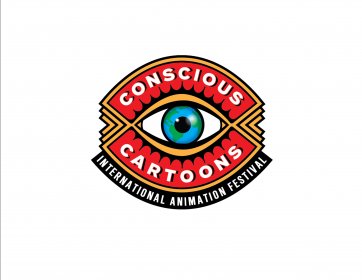 Logo of ~::-CONSCIOUS CARTOONS International Animation Festival-::~ "Awakening insight, justice, and compassion through animation"