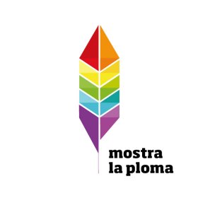 Logo of Mostra La Ploma. International Film and Culture Festival for Sexual, Gender and Family Diversity.