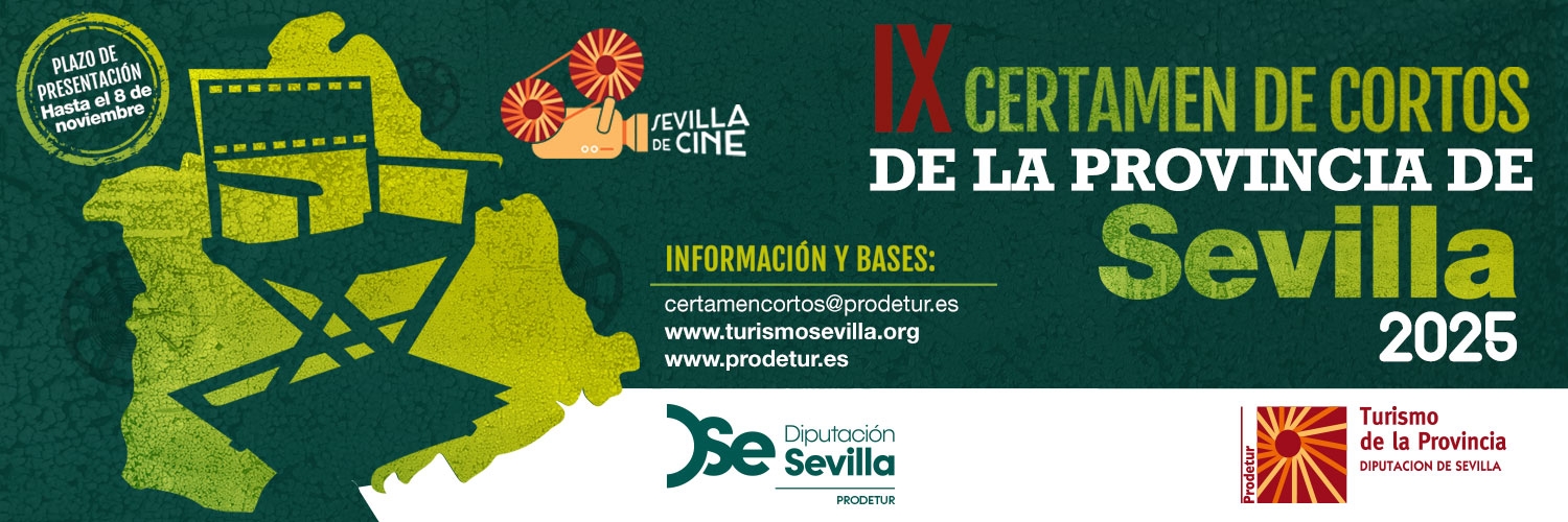 Banner Certamen de Cortos de la Provincia de Sevilla