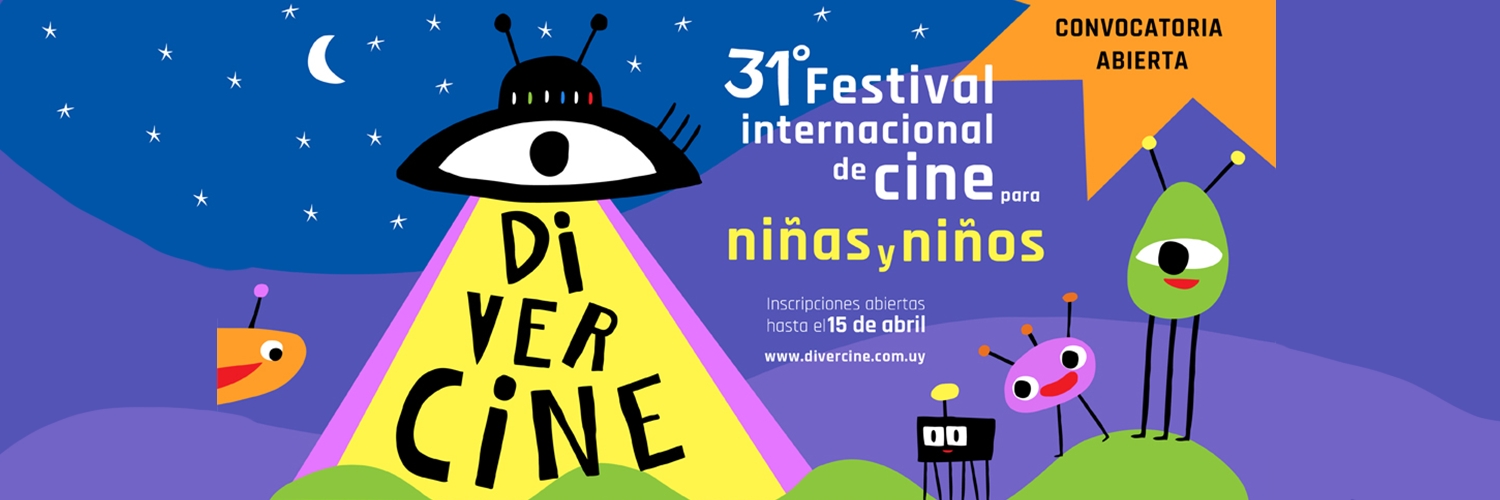 Banner Festival Internacional De Cine Para Niñas Y Niños Divercine