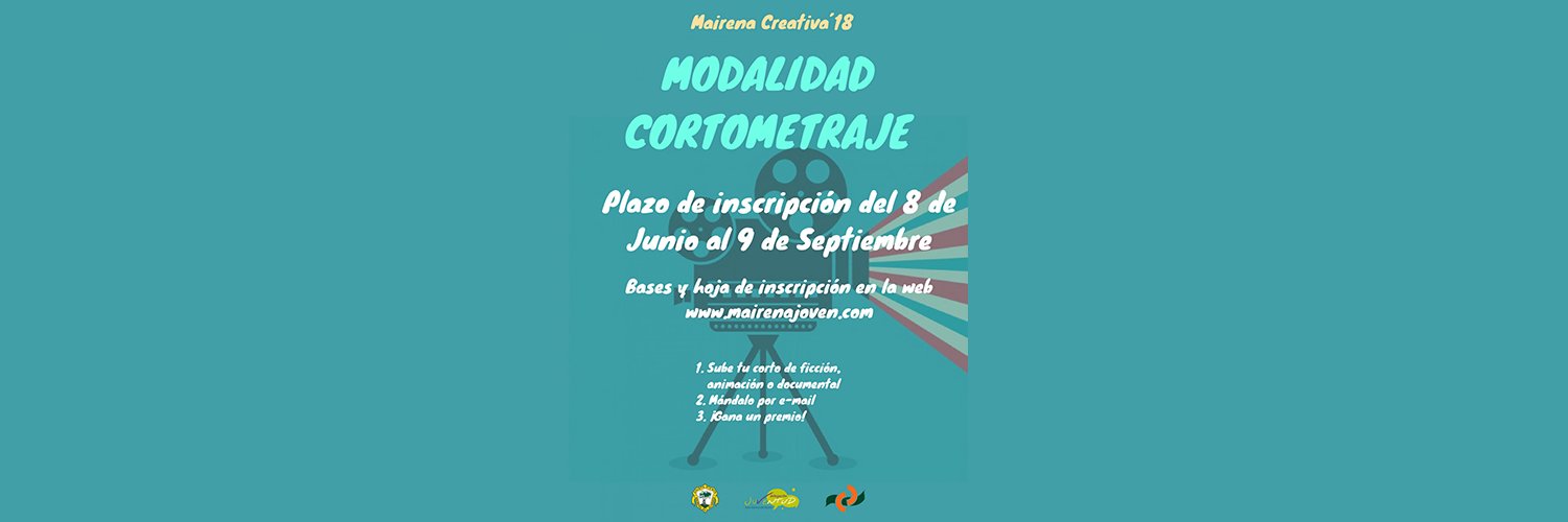 Banner MAIRENA CREATIVA CORTOMETRAJE 2018