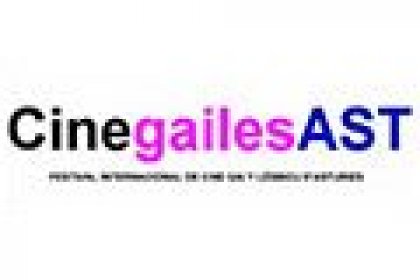 Logo of International Gay and Lésbicu Film Festival from Asturies - CinegailesAST
