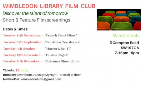 Photo of Wimbledon Library Film Club