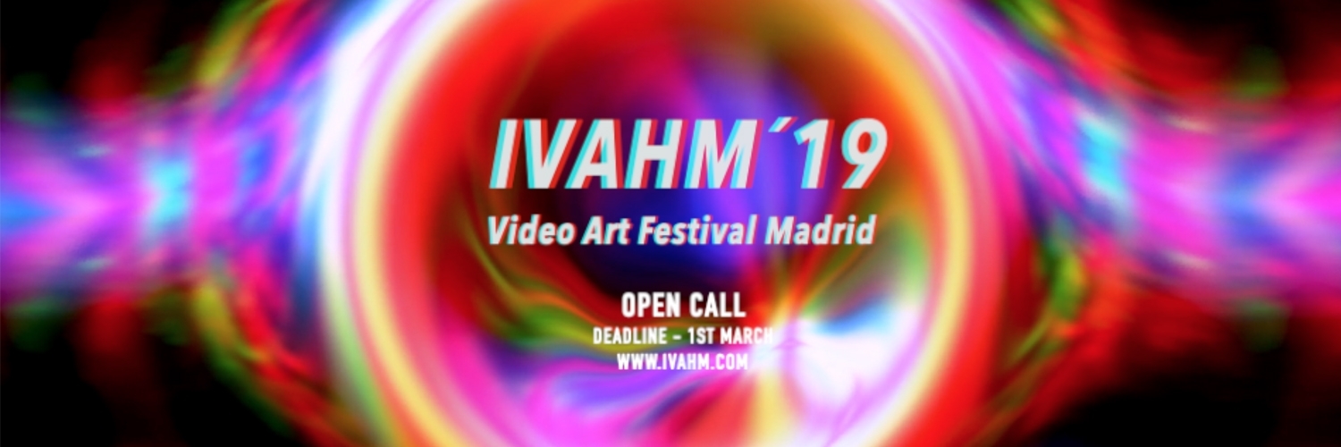 Banner IVAHM // Video Arts Festival Madrid