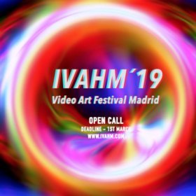 Logo of IVAHM // Video Arts Festival Madrid