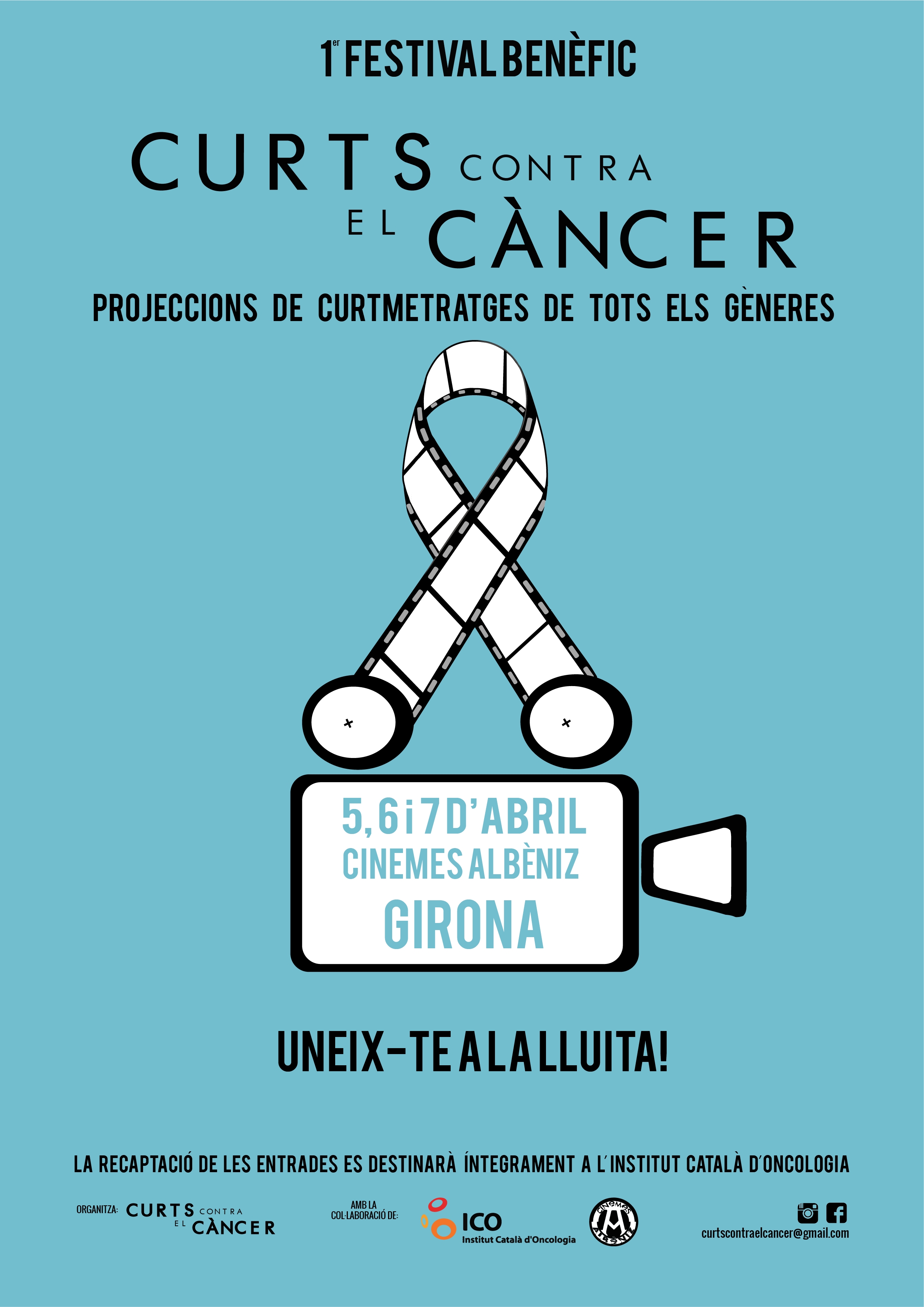 Promotional card of SHORTS AGAINST CANCER
