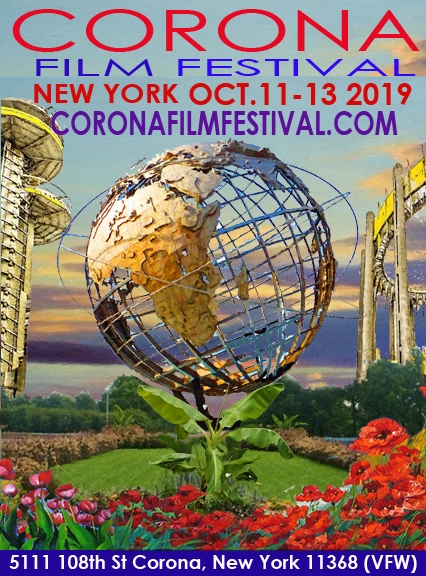Promotional card of corona film festival