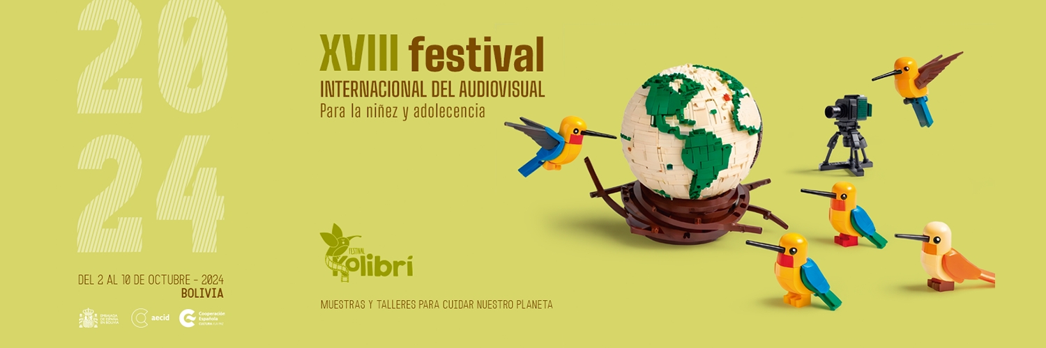 Banner Festival Internacional Del Audiovisual Para La Niñez Y La Adolescencia Kolibrí
