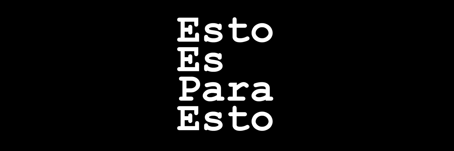 Banner Esto Es Para Esto - Exhibidora de Cine
