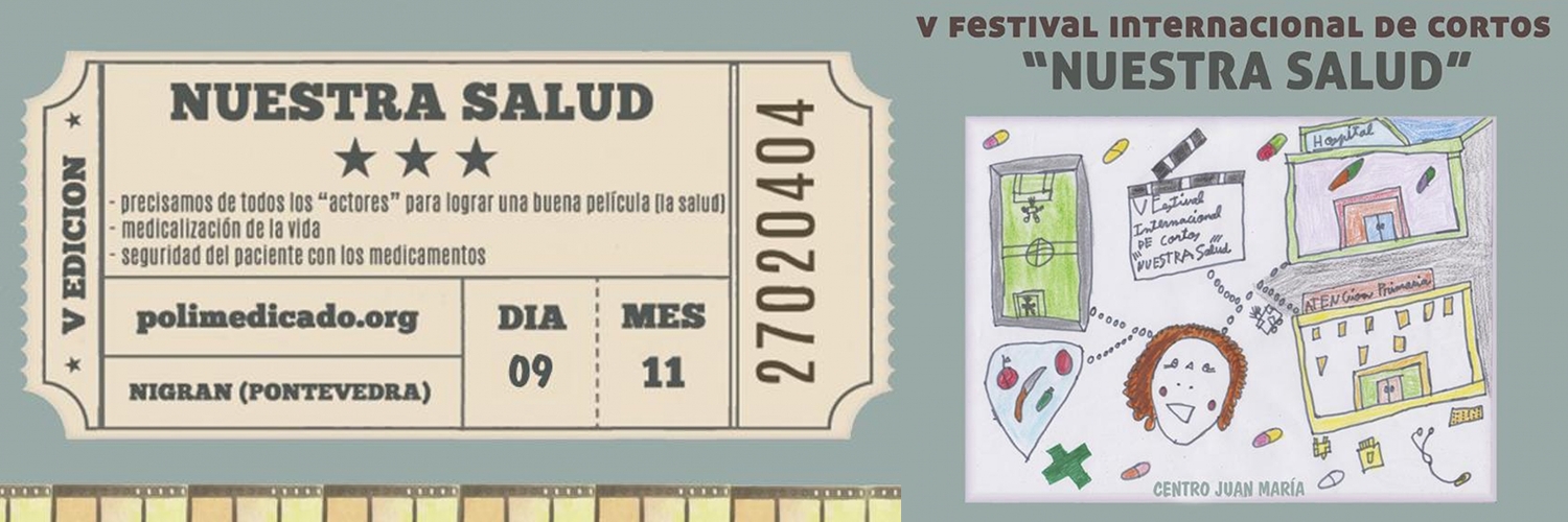 Banner Festival Internacional De Cortos Nuestra Salud