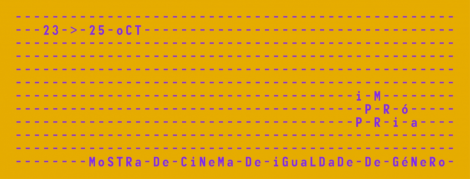 Banner Imprópria Gender Equality Film Festival