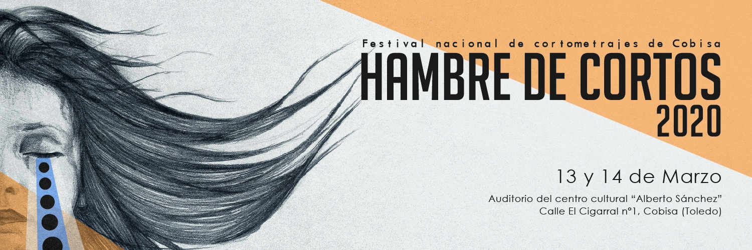 Banner HAMBRE DE CORTOS 2020 - II Festival Nacional de cortometrajes de Cobisa