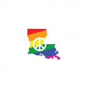 Logo of Louisiana LGBTQ+ Film Festival