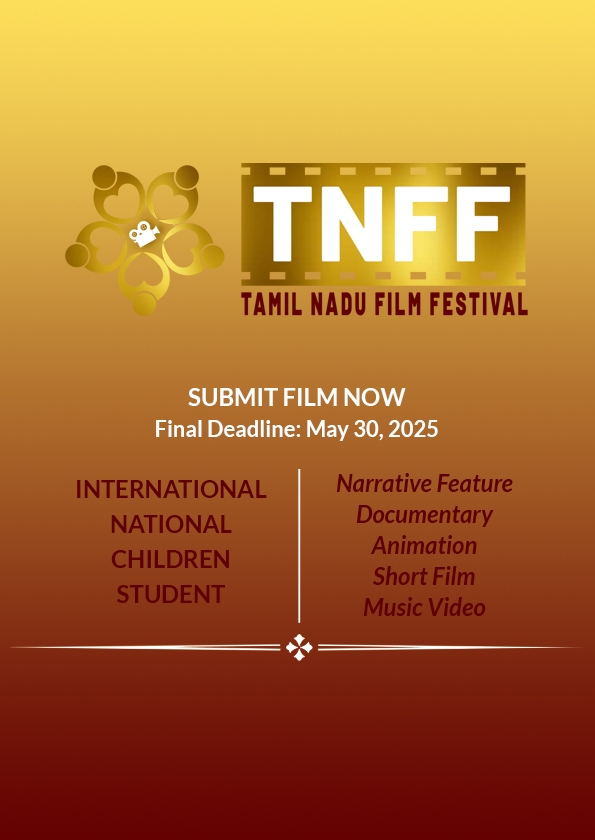Promotional card of Tamil Nadu Film Festival