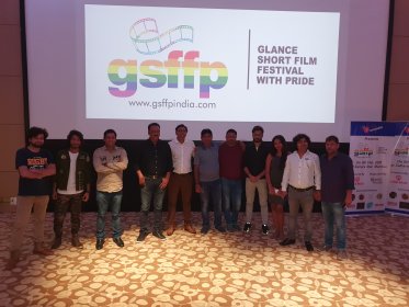 Logo of Glance Short Film Festival With Pride 