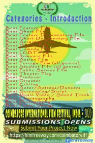 Photo of Coimbatore International Film Festival