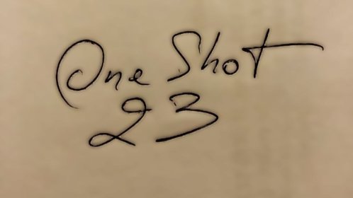 Logo of ONE SHOT International Short Film Festival, Yerevan