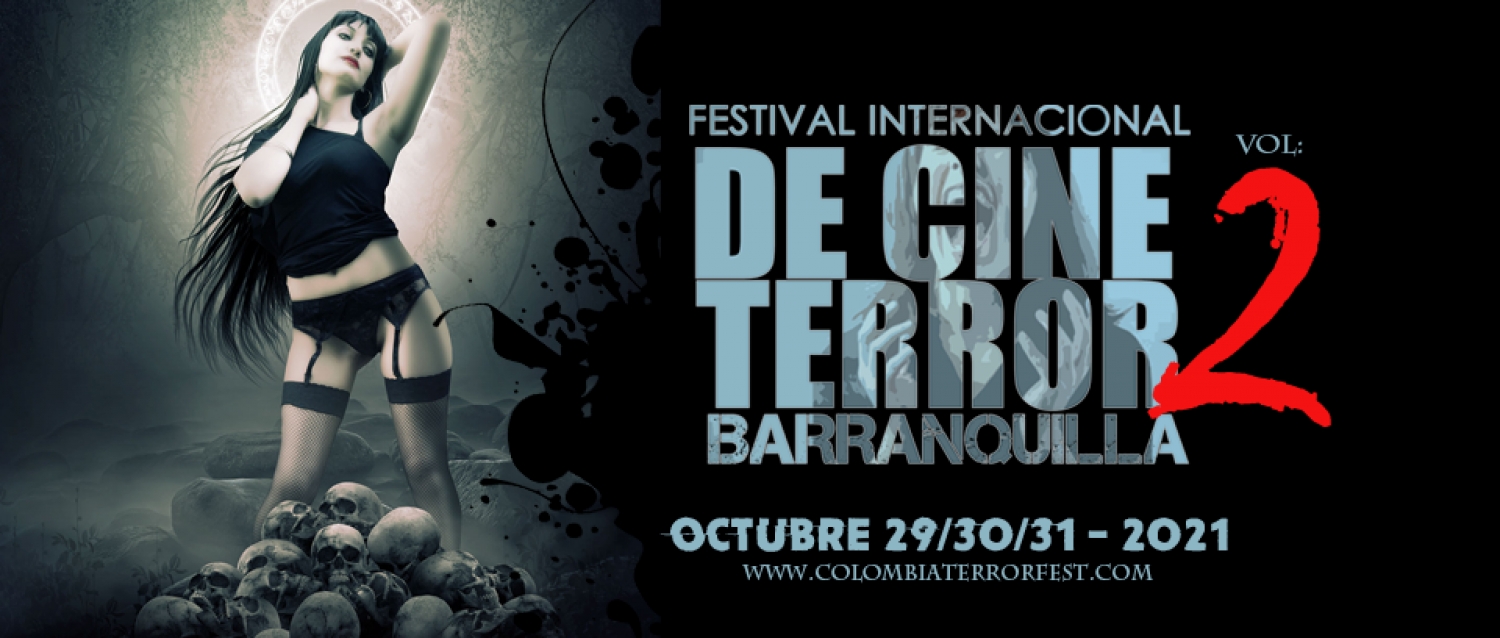 Banner Festival Internacional De Cine Terror Barranquilla