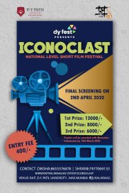 Photo of Iconoclast National level short film festival