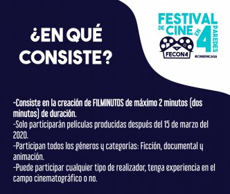 Photo of Festival De Cine En Cuatro Paredes