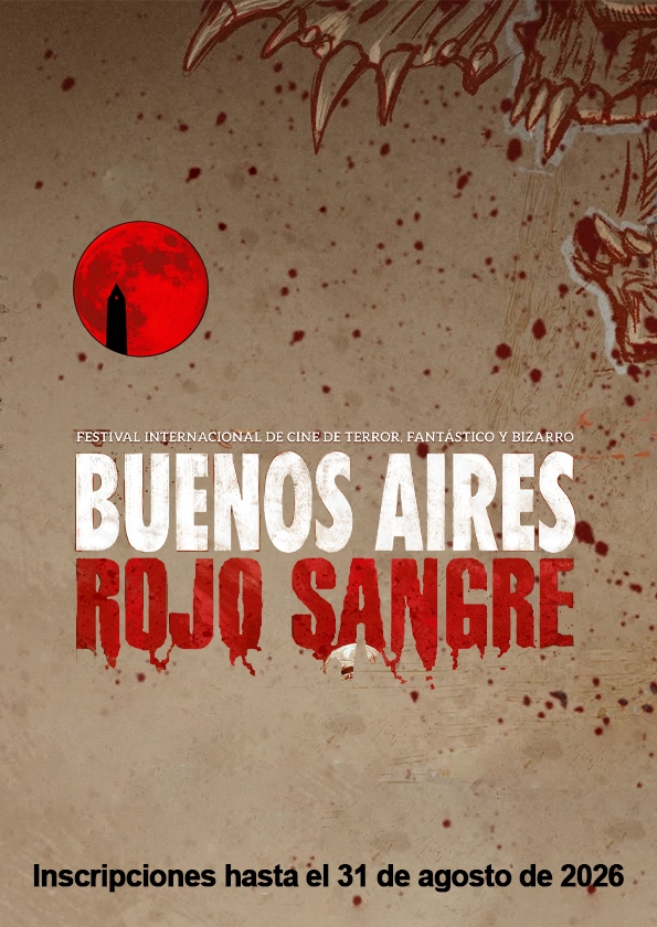Promotional card of Buenos Aires Rojo Sangre Film Festival