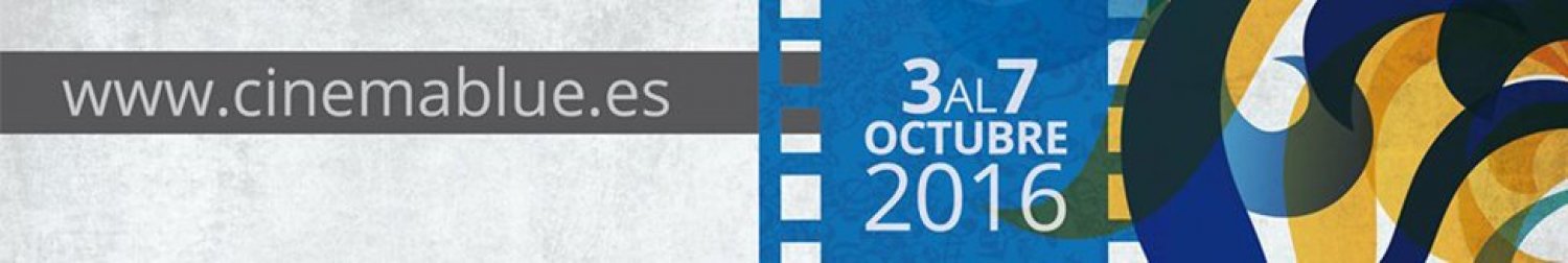 Banner Cinema Blue II Festival Nacional de Cortometrajes y Música de Cine de Sevilla