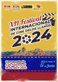 Logo of XII National and International Film Festival of Los Llanos 2024