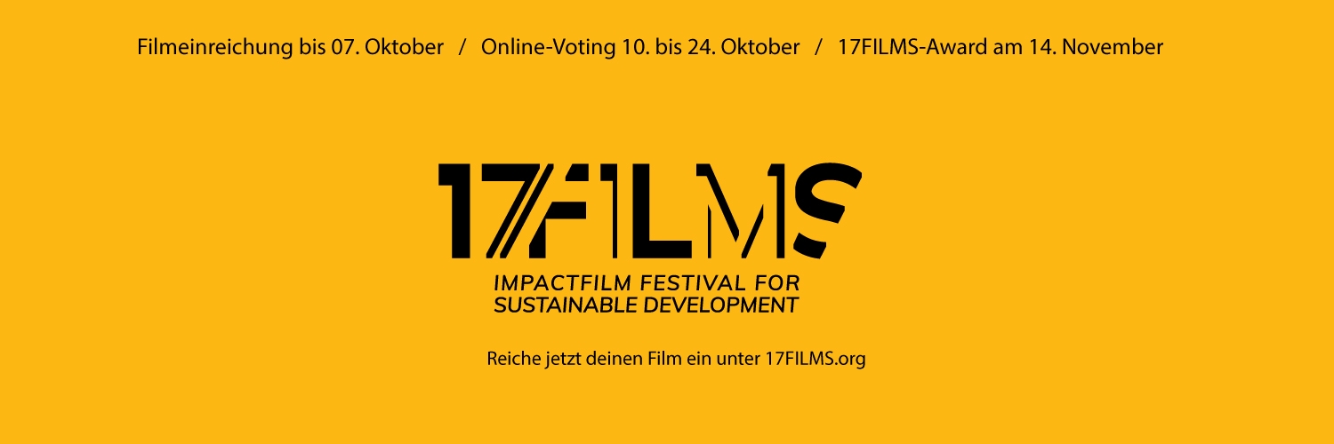 Banner 17FILMS - IMPACTFILM FESTIVAL for Sustainable Development