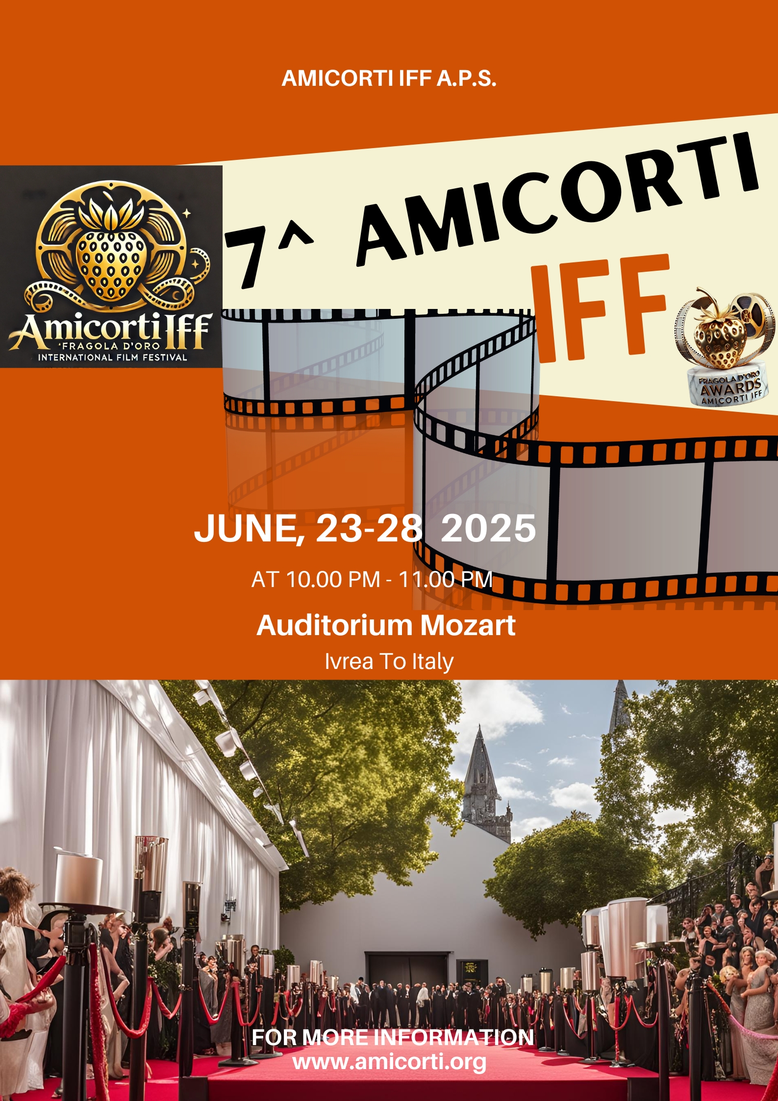 Promotional card of AmiCorti IFF