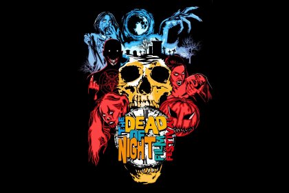 Logo of The Dead of Night Film Festival