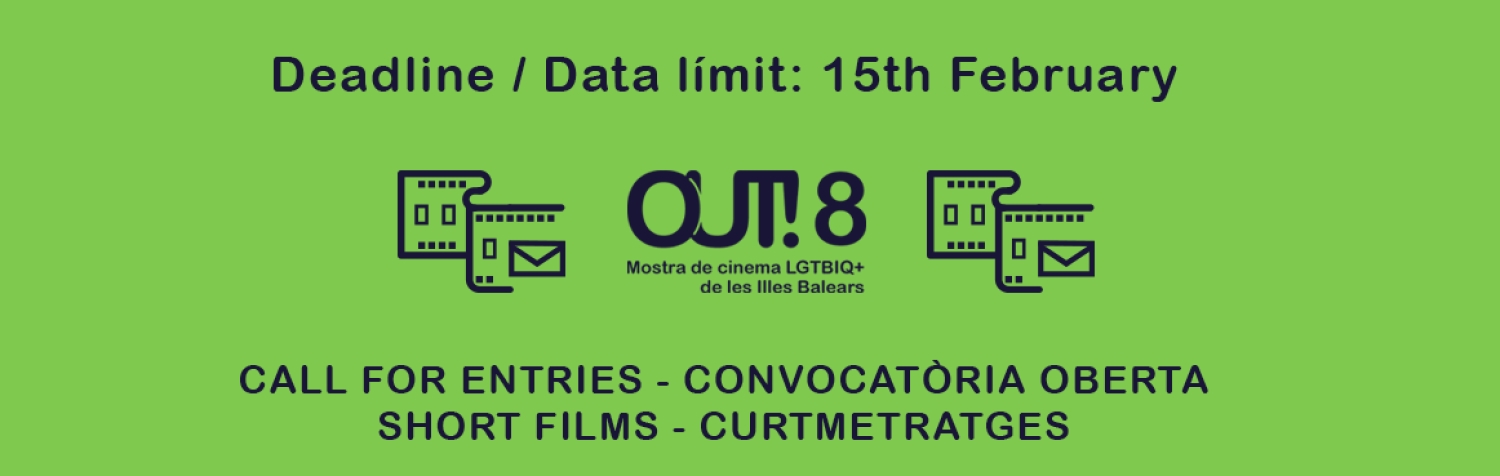 Banner Out! Mostra de Cinema LGTBIQ+ de les Illes Balears