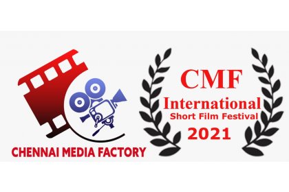 Logo of Chennai Media Factory International Short Film Festival