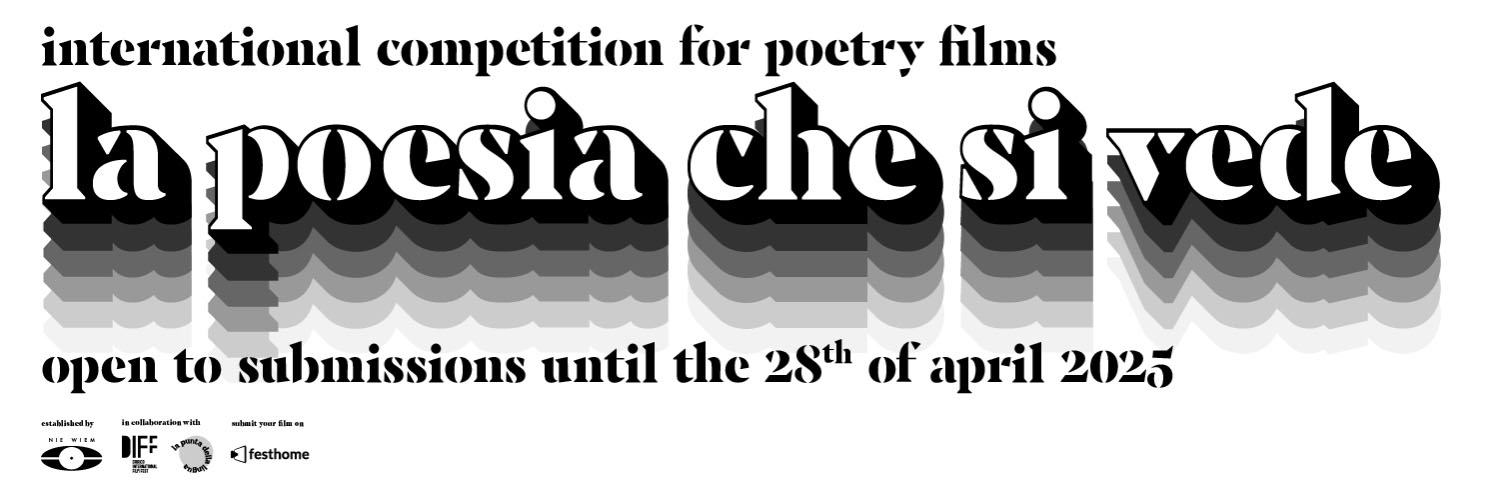 Banner La Poesia Che Si Vede - Concorso Internazionale di Videopoesia