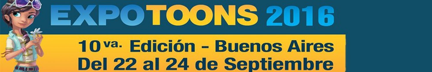 Banner Festival Internacional de Animación EXPOTOONS