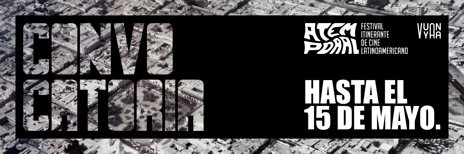 Banner Atemporal - Festival Itinerante de Cine Latinoamericano