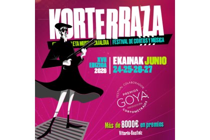 Logo of KORTERRAZA short film festival