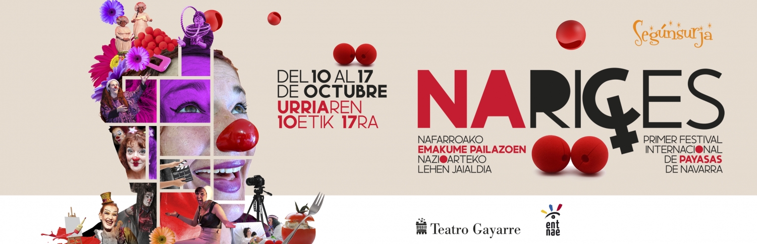 Banner NARICES FILM FEST (Festival Internacional de Payasas de Navarra)