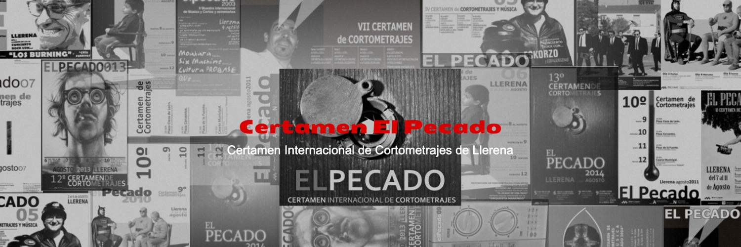 Banner Certamen De Cortometrajes El Pecado
